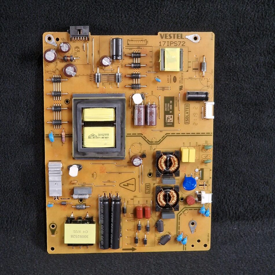 Carte d’alimentation télé Toshiba 55UA3A63DG référence: 17IPS72 (23772855) Carte d'alimentation télé Toshiba 55UA3A63DG référence: 17IPS72 (23772855)