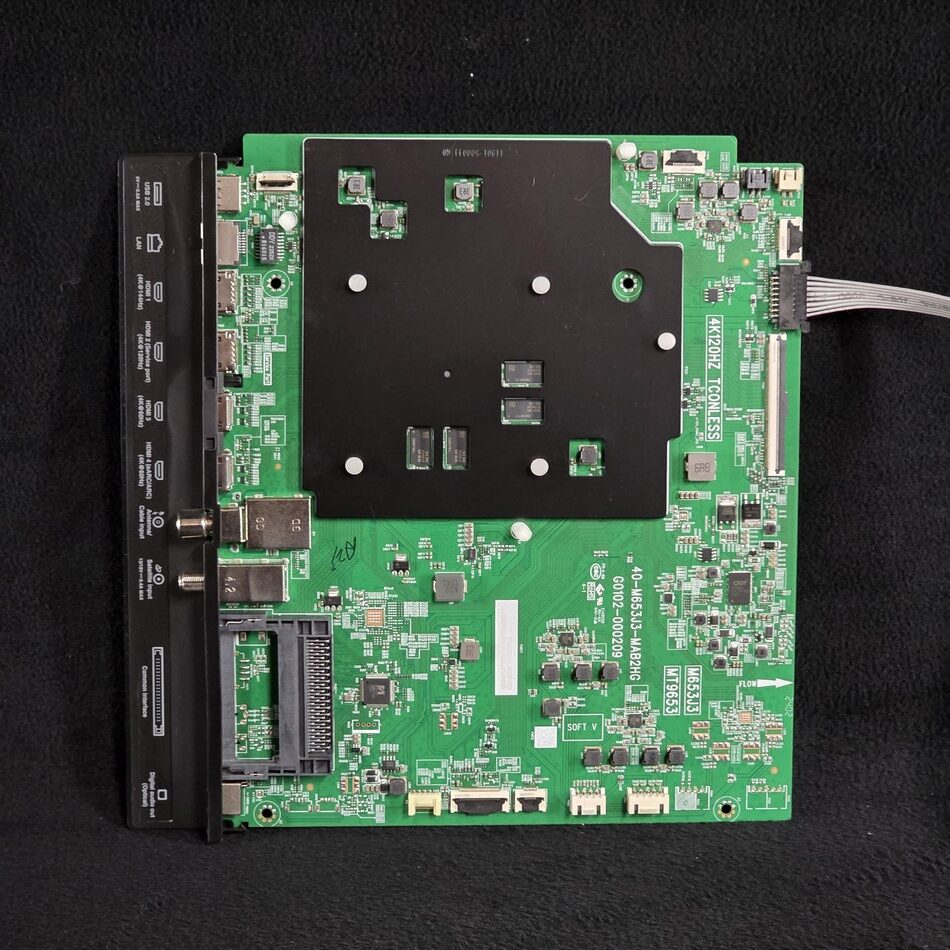 Carte mère écran TCL 85C855 Référence: 40-M653J3-MAB2HG (G0102-000209) Carte mère écran TCL 85C855 Référence: 40-M653J3-MAB2HG (G0102-000209)