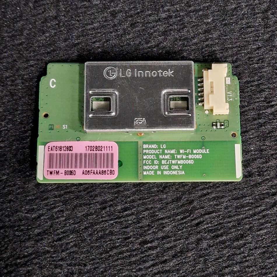 Module Wifi télé Lg 65UH615V-ZB Référence: EAT61813903 Module Wifi télé Lg 65UH615V-ZB Référence: EAT61813903